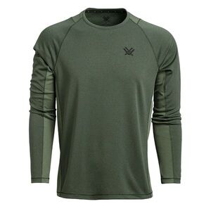 Vortex  Weekend Rucker Men's Olive Green Long Sleeve Shirt